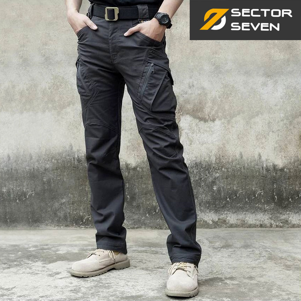 กางเกง Sector Seven IX9 เทา ผ้าหนา ยืด กันน้ำ (ของแท้)