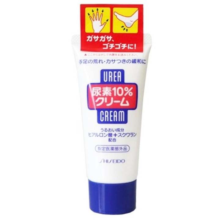 SHISEIDO Urea Cream Hand Cream And Feet 60g. ชิเซโด้ ยูเรีย ครีมบำรุงมือและเล็บ ชนิดหลด 60กรัม