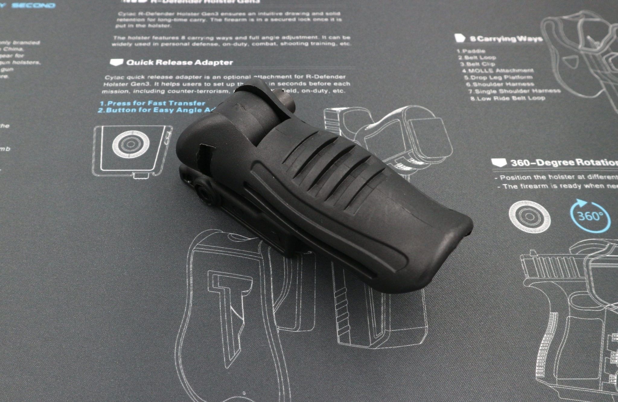 กริปมือหน้า ทรง AK รุ่นพับได้