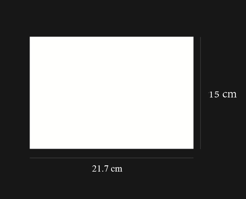 กระดาษไขรองอาหาร ขนาด 15x21.7 ซม (แพ็ค 98-100 ชิ้น)