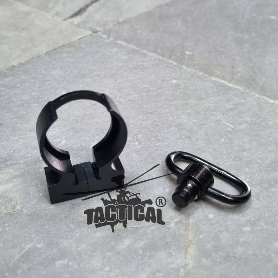 หูช้างปลดไว ครอบแหวนล็อคแกนพานท้าย M4