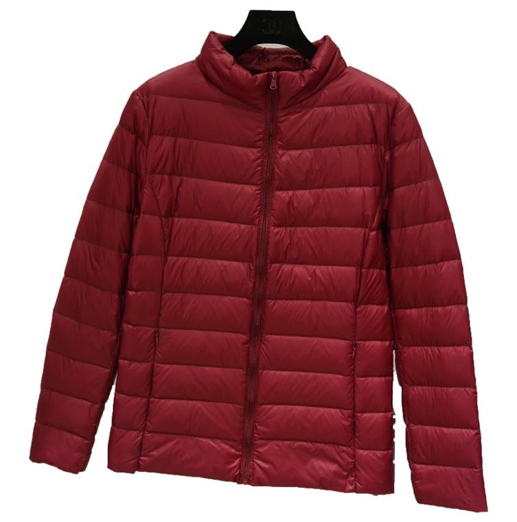 LD012 - เสื้อกันหนาว - ผ้าร่ม กันน้ำ บุขนเป็ด สีสันสวยงาม สี : ดำ / กุหลาบแดง / แดง / ไวน์แดง / ส้ม / ฟ้า / ม่วง / กรม