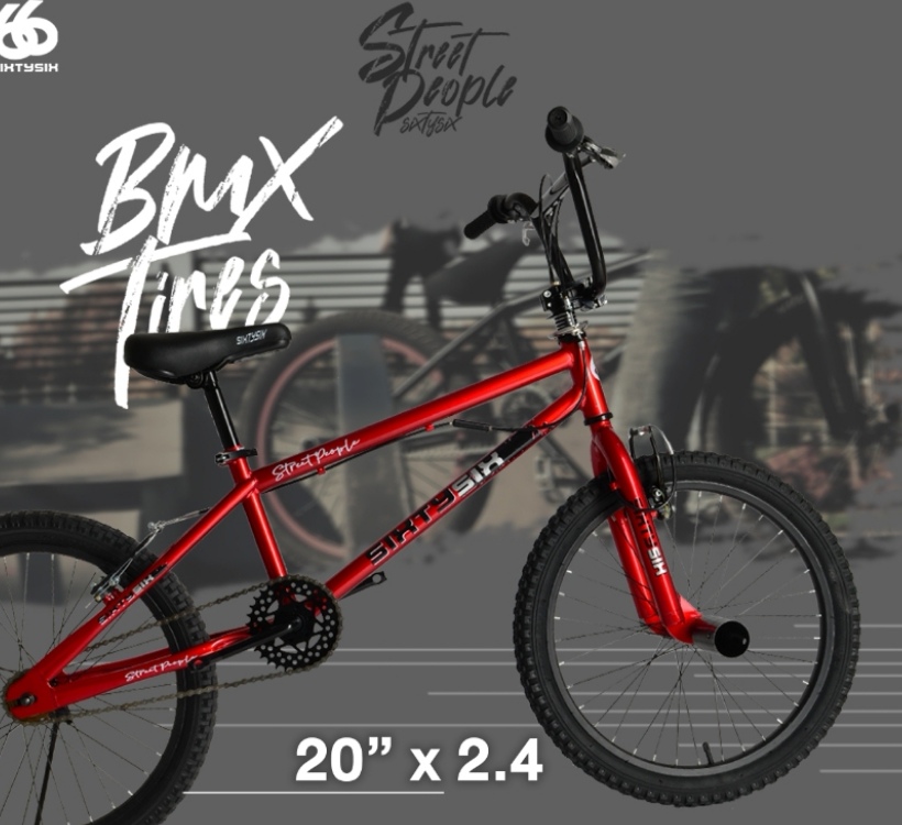 จักรยานBMX SIXTYSIX รุ่น STREET PEOPLE ล้อ20นิ้ว คอหมุนได้
