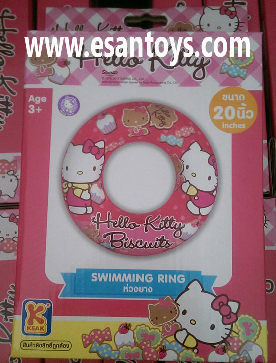 ห่วงยางคิตตี้(ใส) 20+30นิ้ว