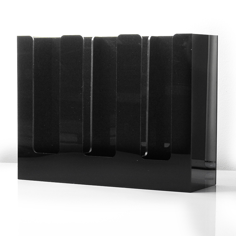 กล่องอะคริลิคใส่แก้วกาแฟเย็น และเครืองดื่ม 3 ช่อง 1610-530