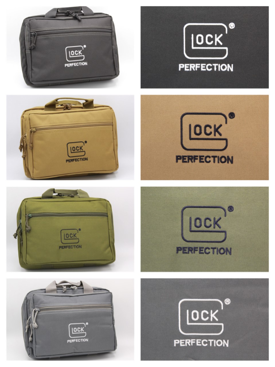 กระเป๋าหิ้ว Glock ใส่ปืนและอุปกรณ์ อื่นๆ