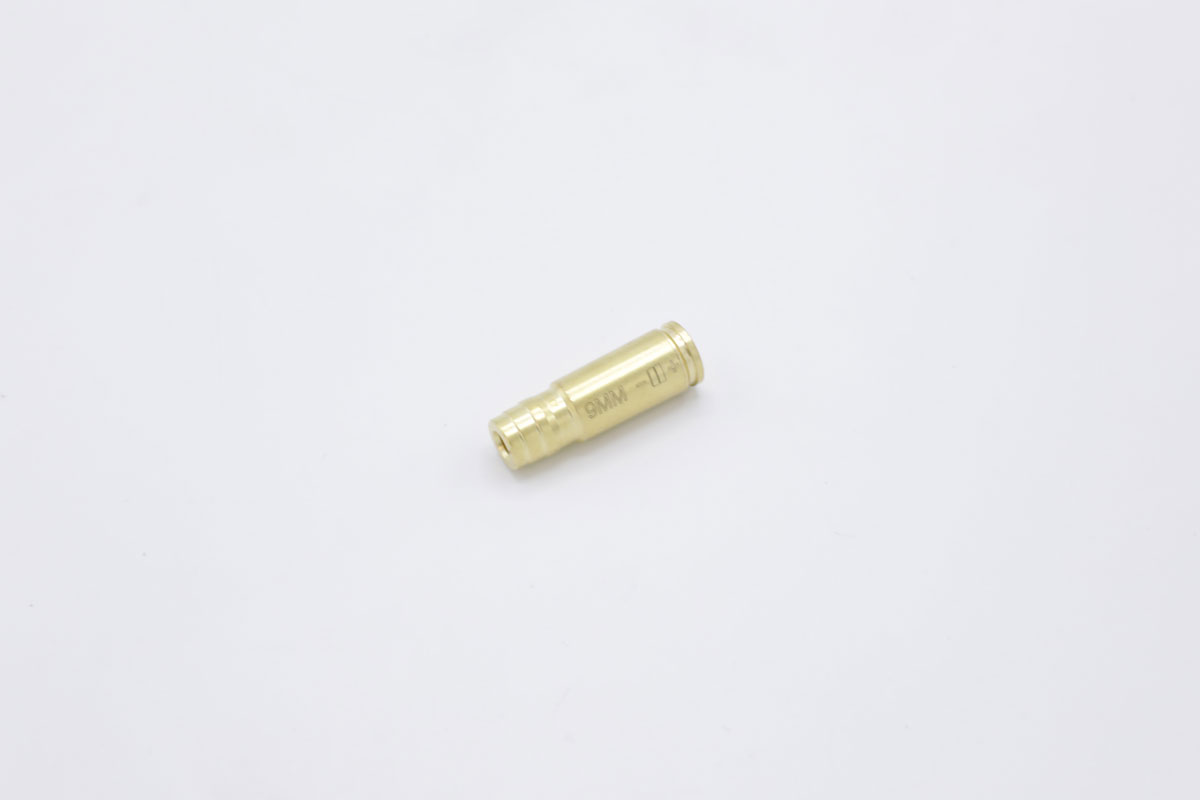 เลเซอร์ตั้งศูนย์ ชนิดใส่ในรังเพลิง (เลเซอร์สีแดง) 9มม./.45/.223 REM/12GA