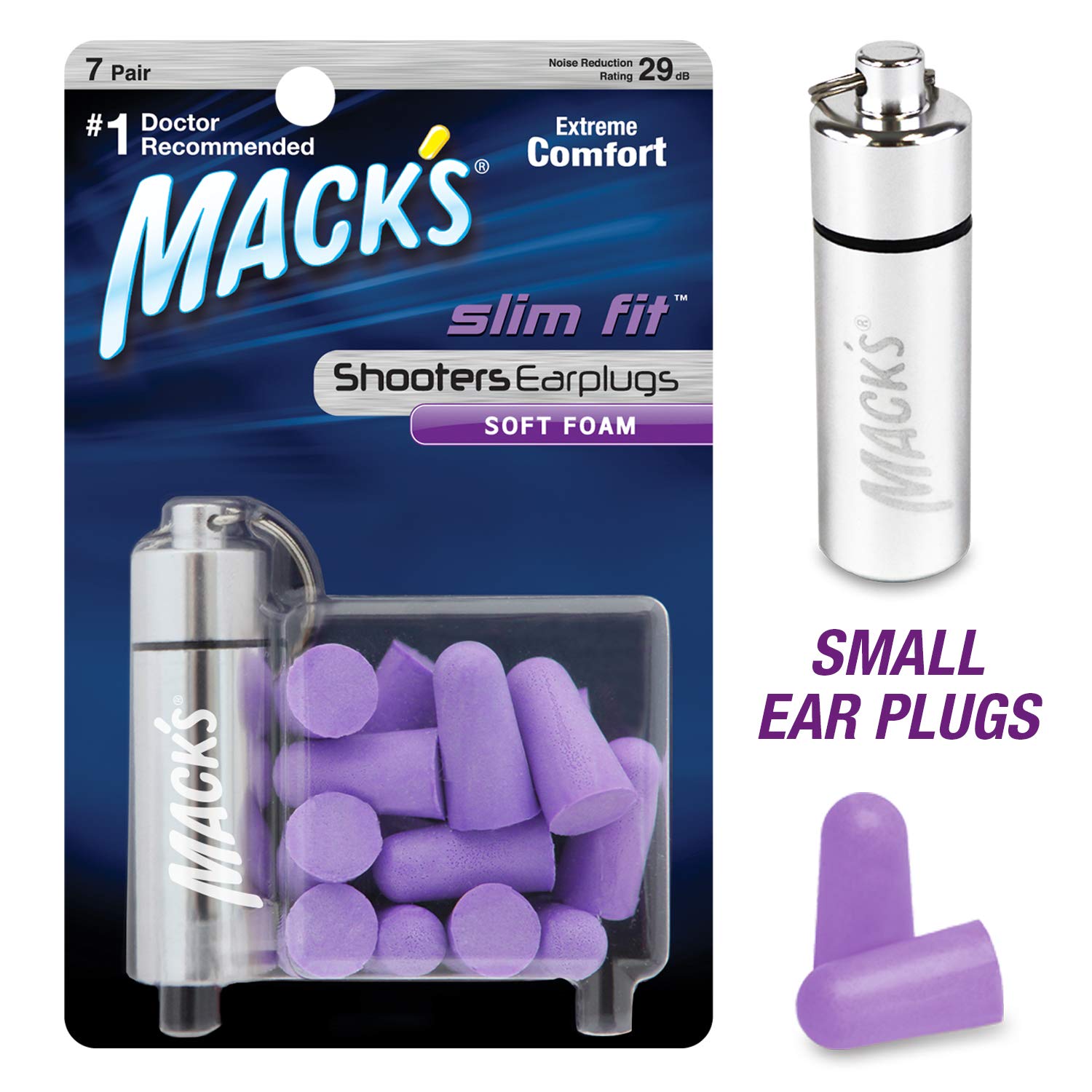 Ear Plugs สำหรับยิงปืน (Soft Foam Ear Plugs)