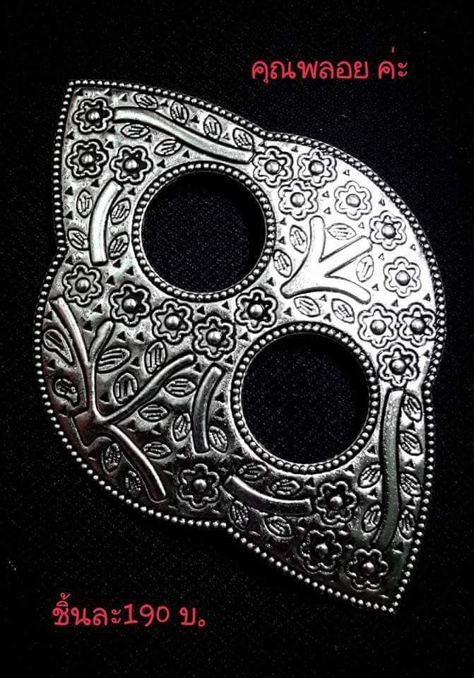 หัวรัดซิ่นแบบหนา โลหะตอกลาย Aluminum Buckle Engraved