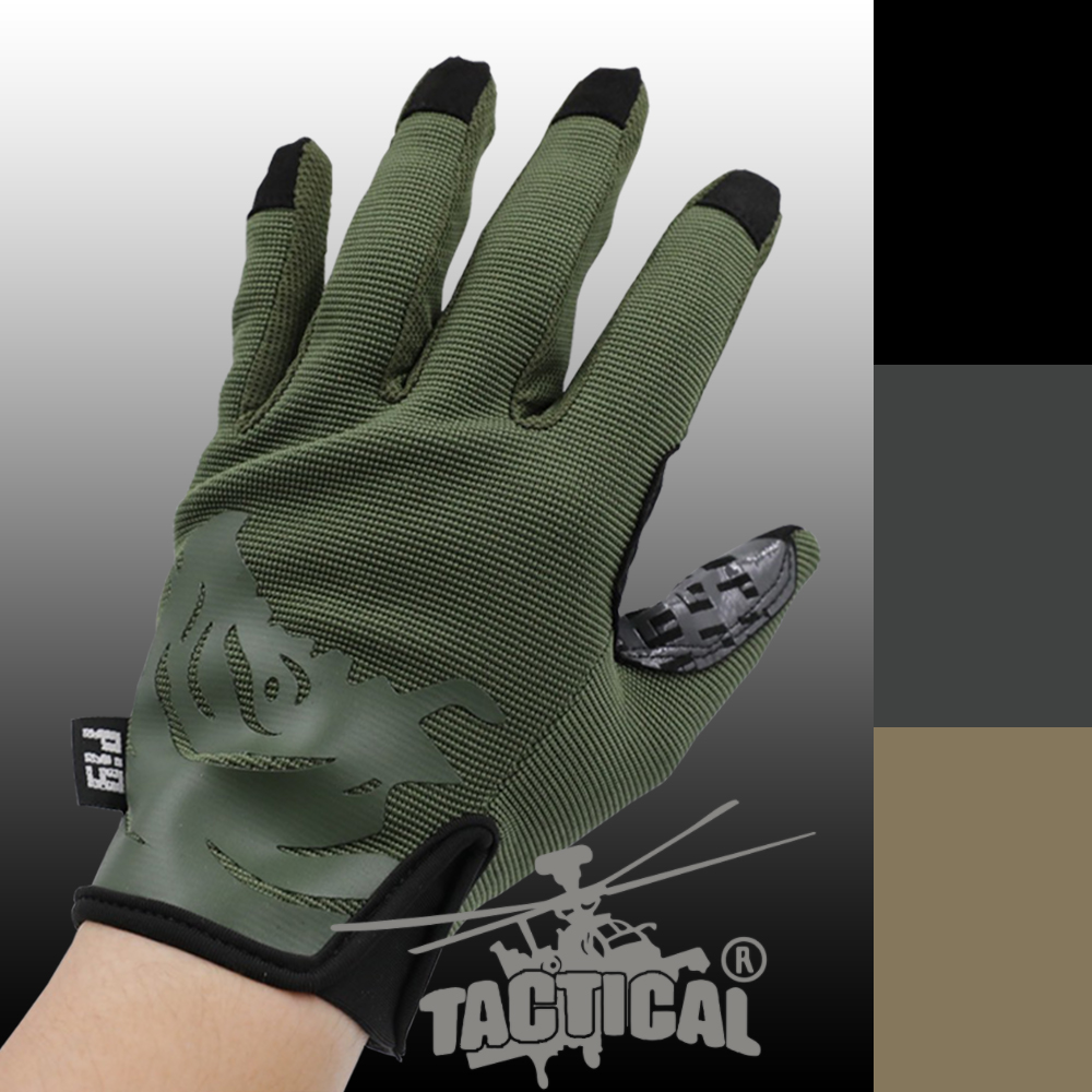 ถุงมือเต็มนิ้ว ทรง Delta (Tactical Glove)