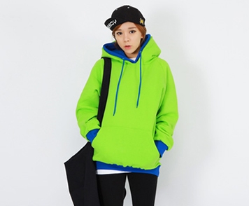 Pre Order - เสื้อกันหนาวแฟชั่น ดีไซด์สดใส : สีส้ม / สีเขียว / สีน้ำเงิน / สีเทา