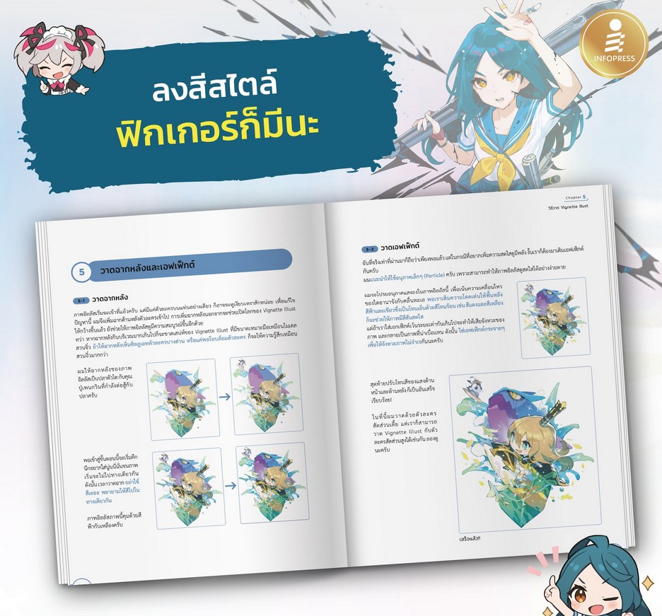 หนังสือฮาวทู ซุปเปอร์เทคนิกการวาดคาแรกเตอร์ (ภาษาไทย)