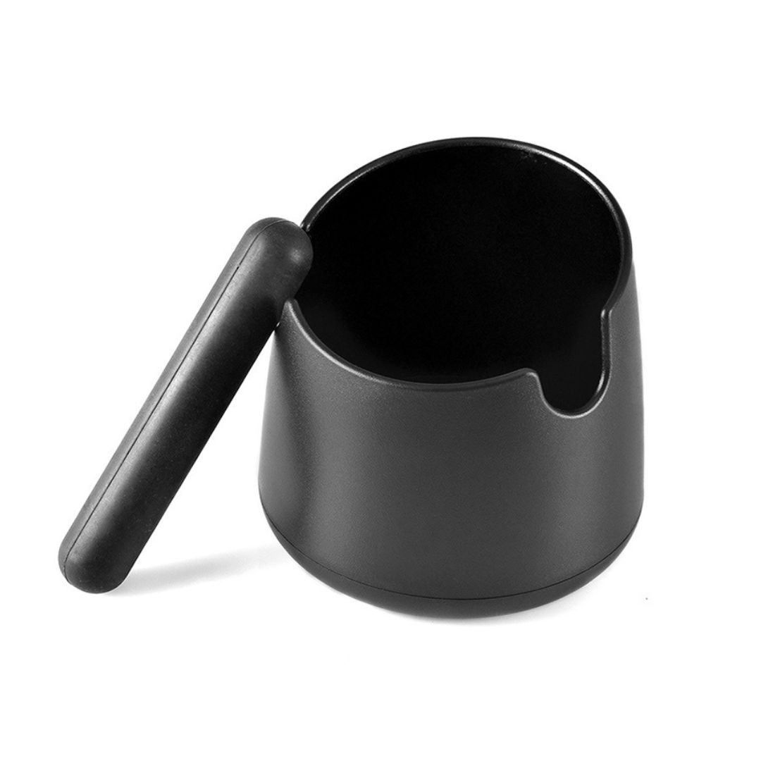 ที่เคาะกากกาแฟ ABS แบบกลม มินิ สูง 12.5 ซม. สีดำ รหัส 2438