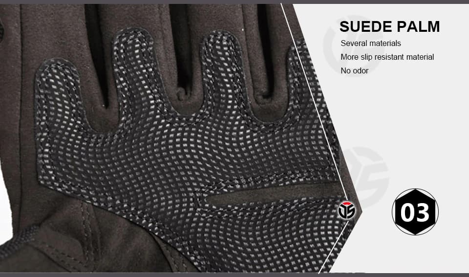 ถุงมือสนับ เต็มนิ้ว (Touch Screen)