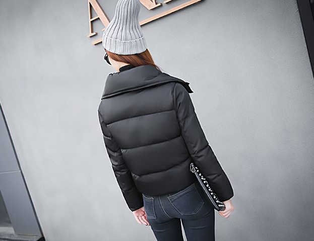 PreOrderคนอ้วน - เสื้อกันหนาว แจ๊คเก็ตบุนุ่น ขนเฟอร์อุ่น ถอดได้ สี : ขาว / ชมพู / ดำ