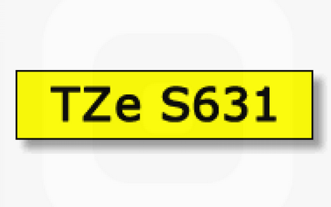 เทปพิมพ์อักษร TZE-S631