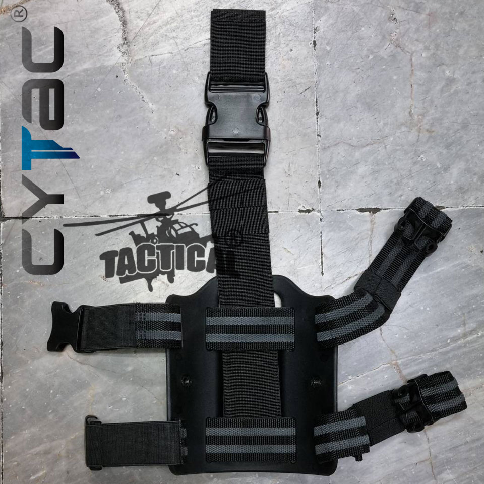 (ของแท้) เพลทติดกับซองปืน Cytac รัดขา