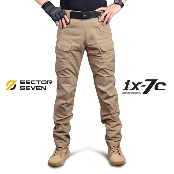 กางเกง Sector Seven IX7C ดำ ผ้าเบา ยืด กันน้ำ (ของแท้) 4 สี