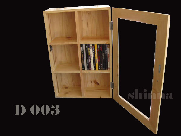 ตู้เก็บ DVD , BLU-RAY ติดผนัง