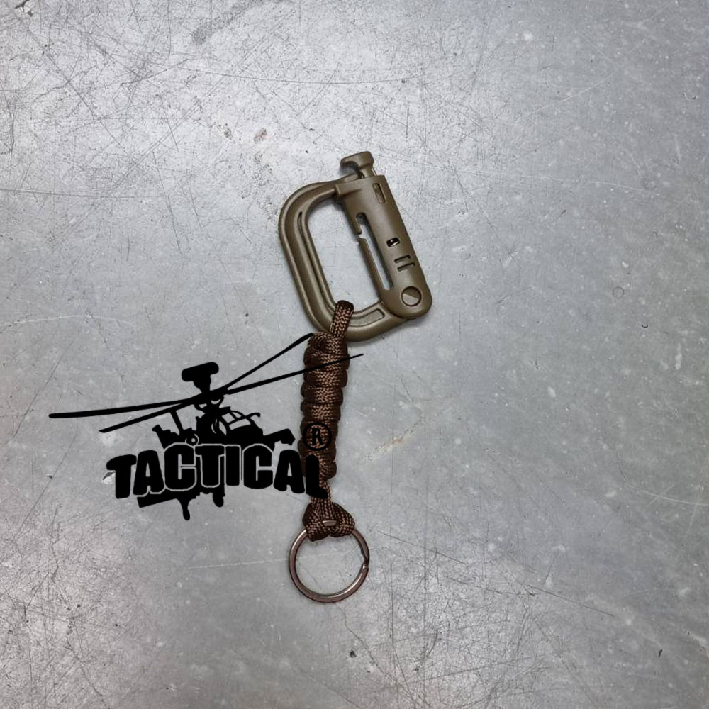 (รวม) พวงกุญแจเชือก Carabiner Tactical Link