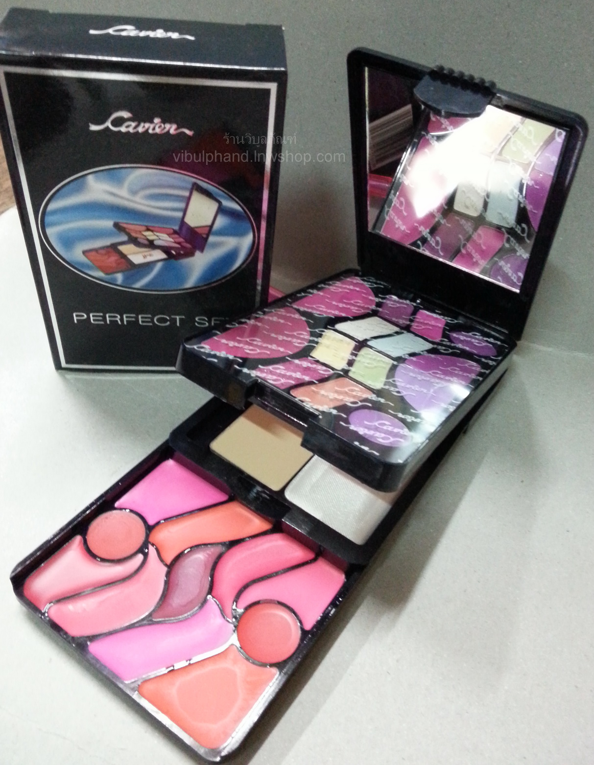 CAVIER PERFECT SET ชุดแต่งหน้าคาเวียร์เพอร์เฟค
