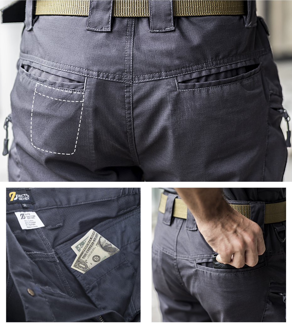 กางเกง Sector Seven IX8C ผ้าเบา ยืด กันน้ำ (ของแท้) 5 สี