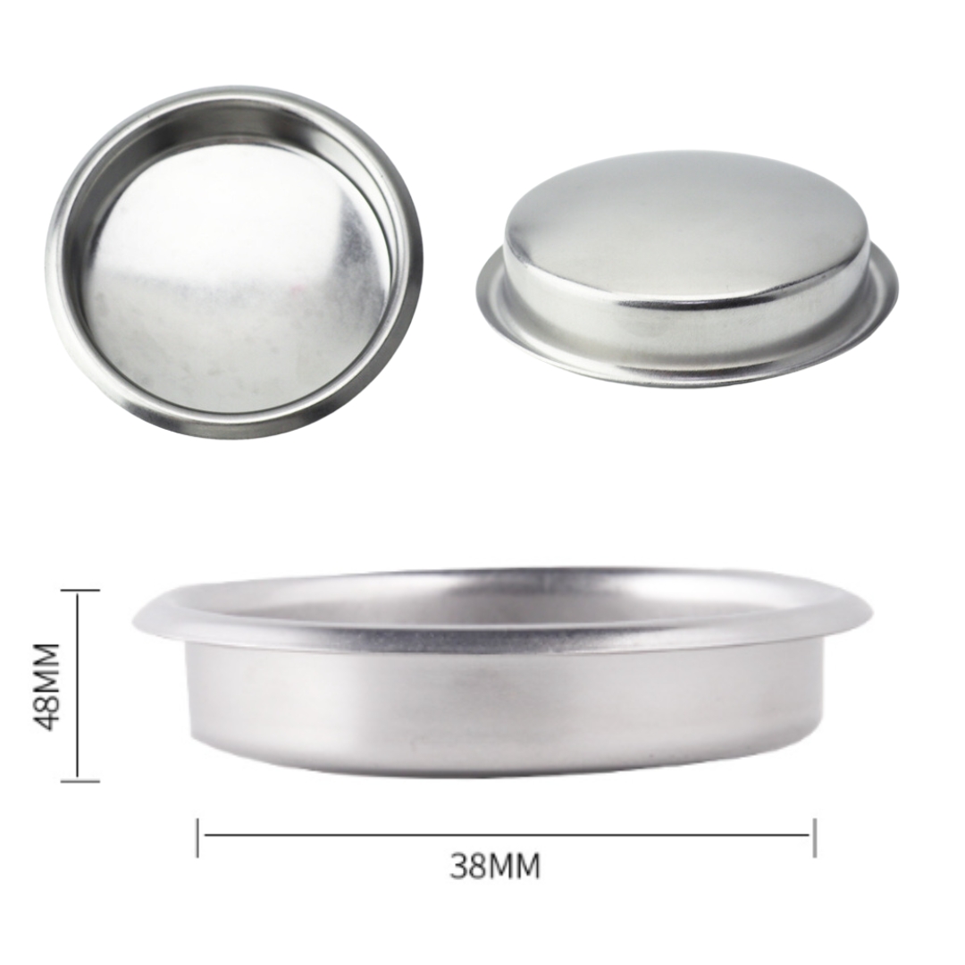 ตะแกรงตันไม่มีรู สำหรับ Backflush ทำความสะอาด เครื่องชงกาแฟ ขนาด 58 มิล รหัส 0380