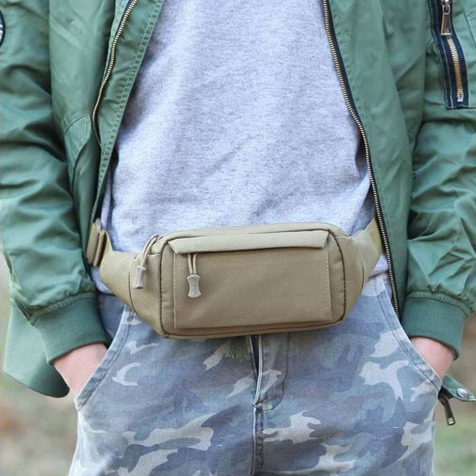 กระเป๋าสะพายเฉียง คาดเอว ใบเล็ก