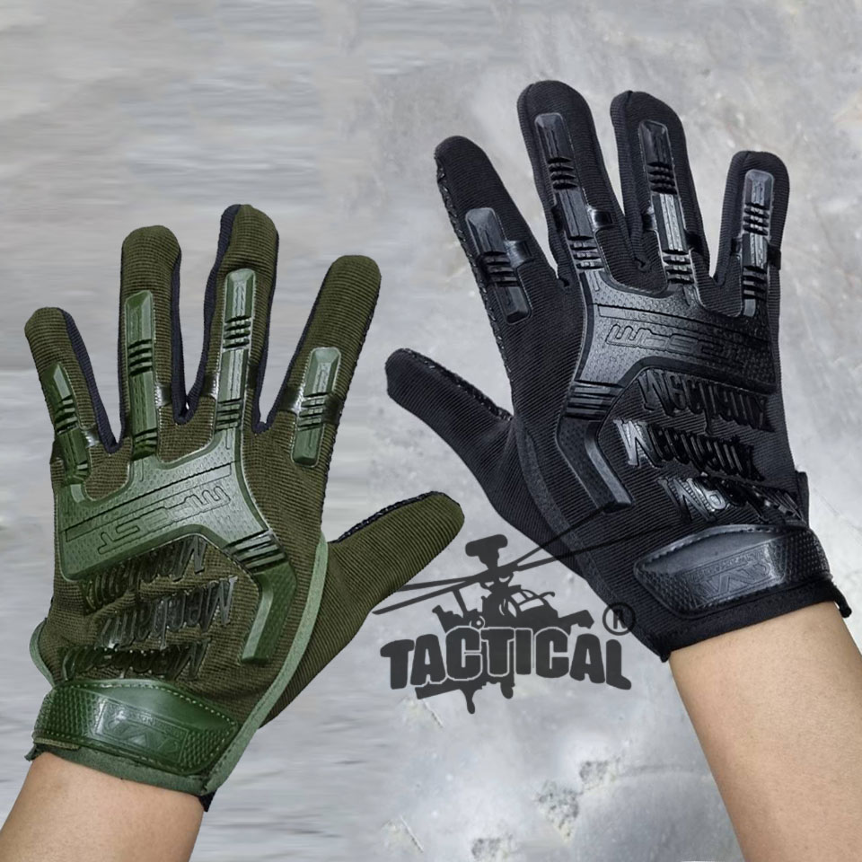 ถุงมือเต็มนิ้ว Mechanix รุ่น M-Pact (บาง) Free Size