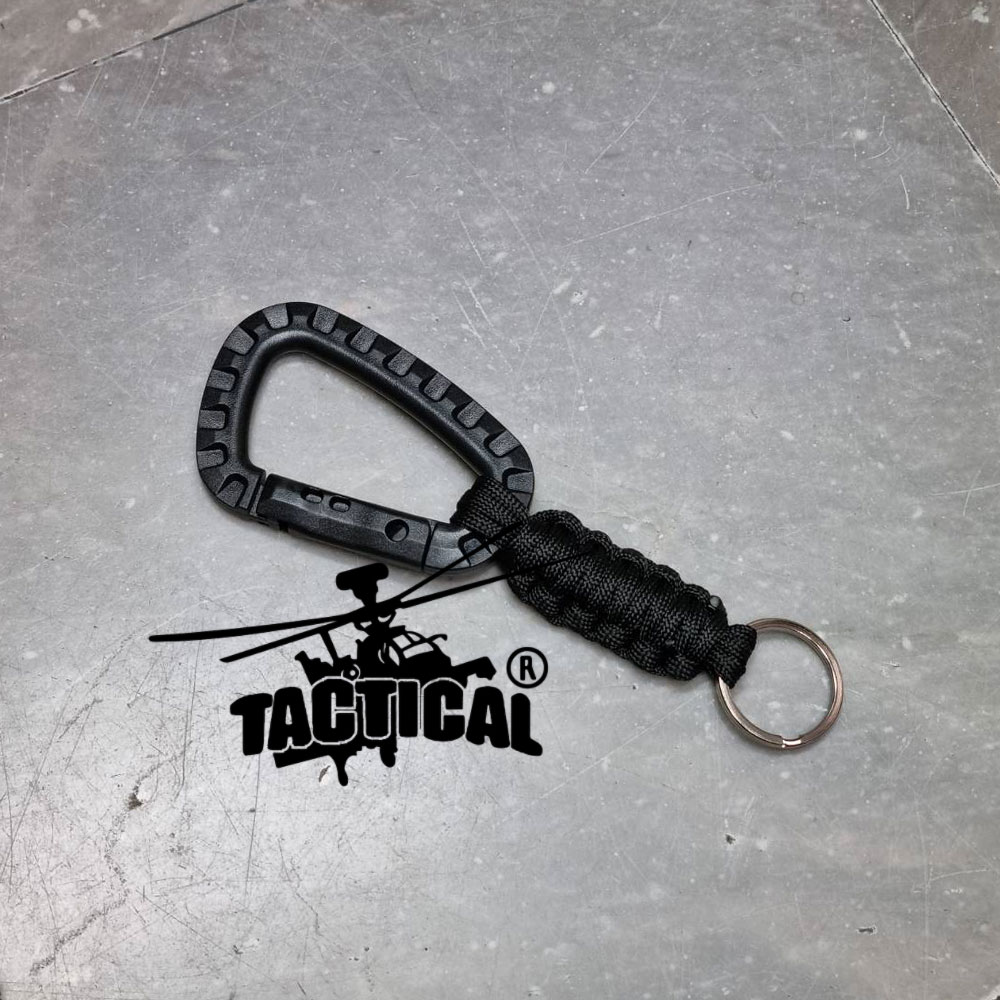 (รวม) พวงกุญแจเชือก Carabiner Tactical Link