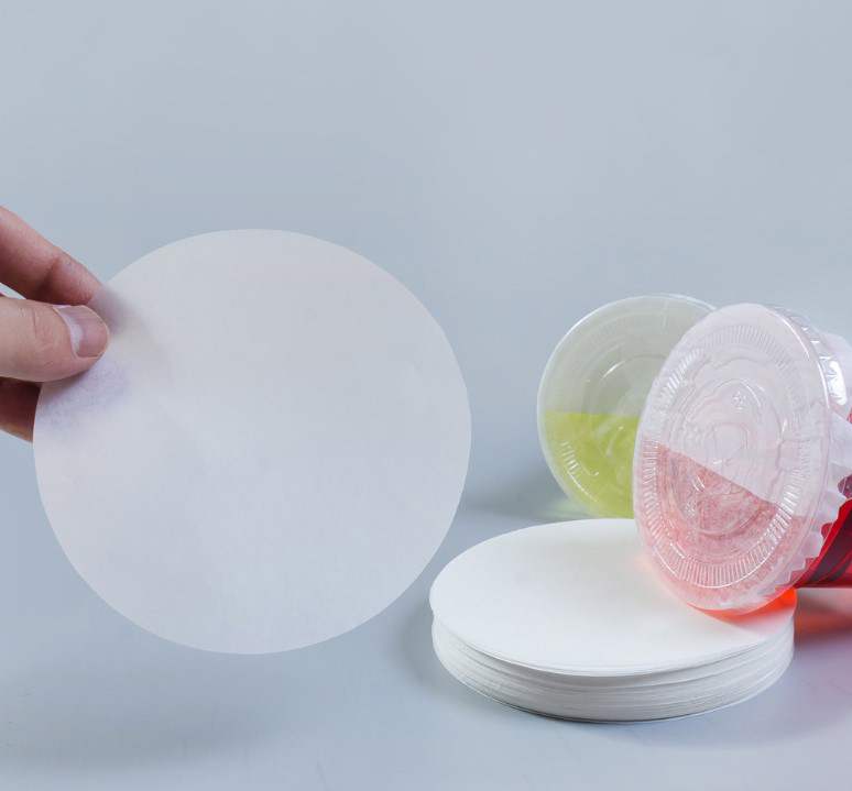 กระดาษไขปิดปากแก้ว กันหก