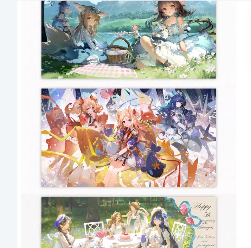 Arknights illustration collection Vol.05