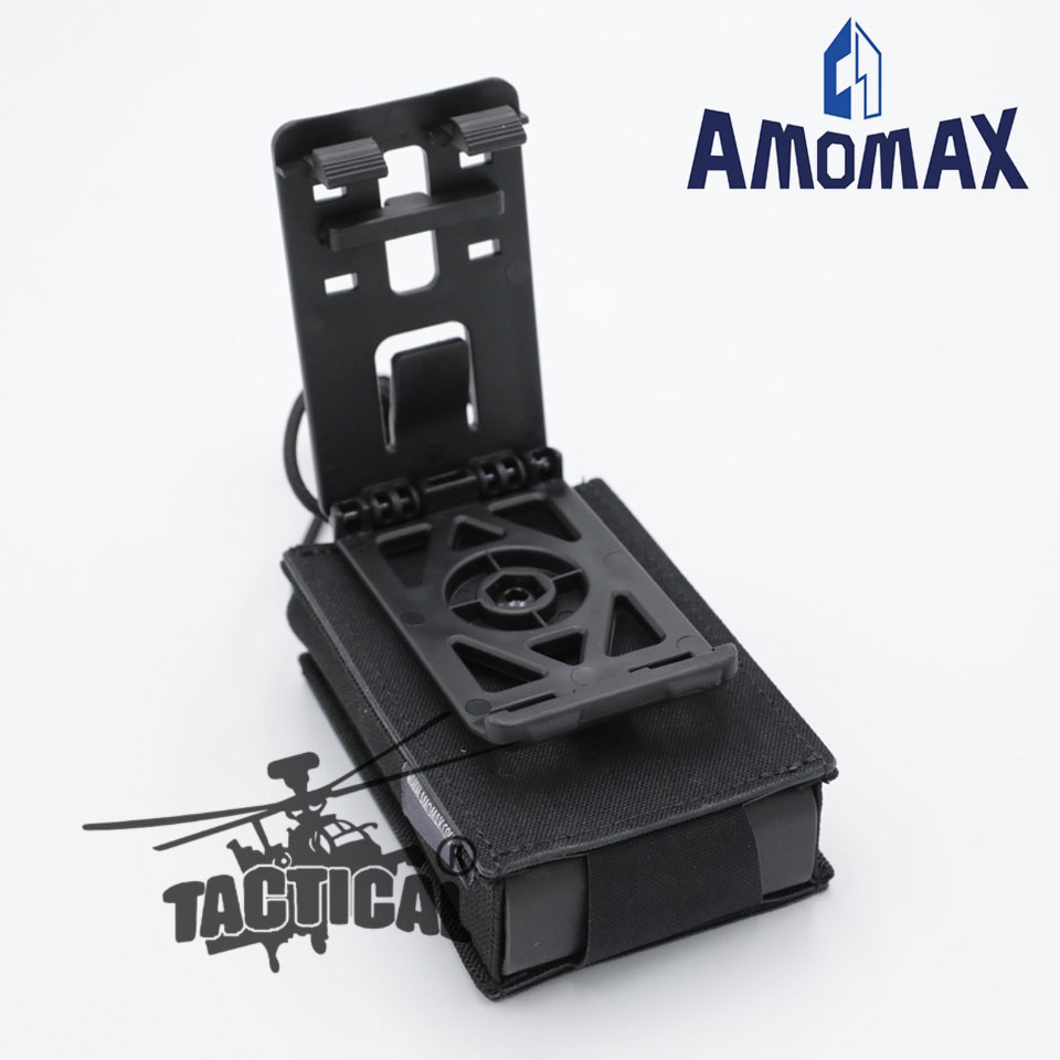 เพ้าแม็กกาซีนเดี่ยว รุ่นใส่แม็กปืนสั้น/ปืนยาว ยี่ห้อ Amomax