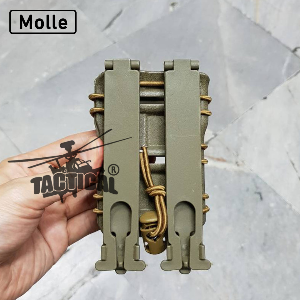 ซองแม็ก 5.56 Magazine Pouch ระบบล็อคแบบ Teklok / Molle / Belt Loop