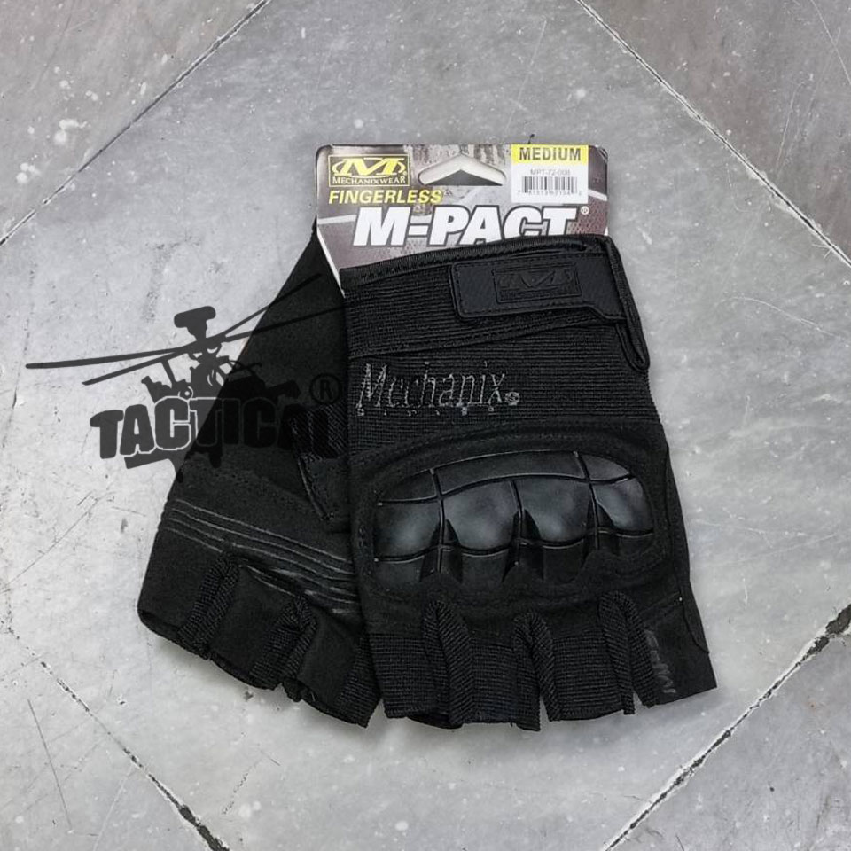 ถุงมือครึ่งนิ้ว Mechanix M-Pact 3