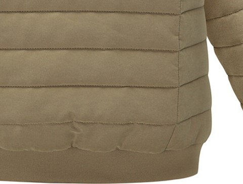 PreOrderคนอ้วน - เสื้อกันหนาวแฟชั่น ไซส์ใหญ่ คนอ้วน แจ๊คเก็ตบุนวม สี : กากี / ดำ