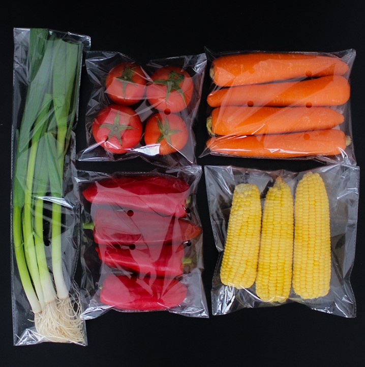 ถุงใส่ผัก-เบเกอรี่ เจาะรูแบบหายใจได้ (Breathable) ช่วยรักษาความสดใหม่ให้ถึงที่สุด