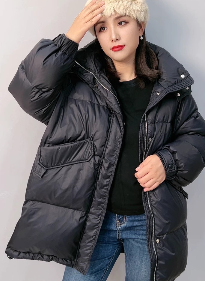 2324-0050 เสื้อกันหนาวคนอ้วน ไซส์ใหญ่ งานขนเป็ดจ้า ยาวพอดี