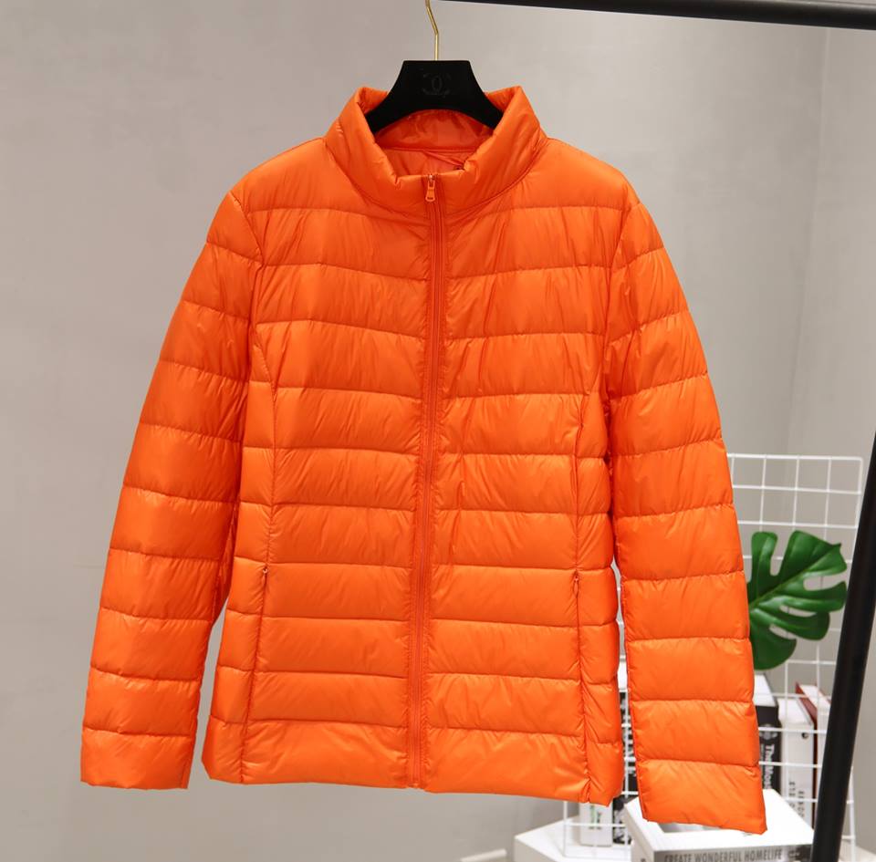 LD012 - เสื้อกันหนาว - ผ้าร่ม กันน้ำ บุขนเป็ด สีสันสวยงาม สี : ดำ / กุหลาบแดง / แดง / ไวน์แดง / ส้ม / ฟ้า / ม่วง / กรม