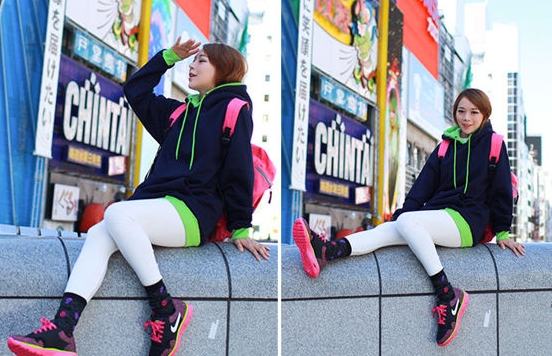 Pre Order - เสื้อกันหนาวแฟชั่น ดีไซด์สดใส : สีส้ม / สีเขียว / สีน้ำเงิน / สีเทา