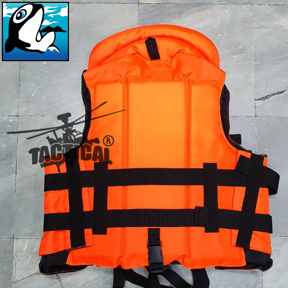 เสื้อชูชีพคอปก มีแถบสะท้อนแสง