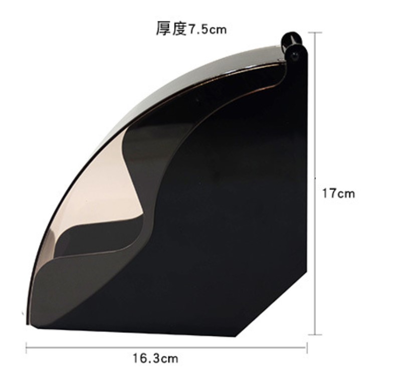 กล่องใส่กระดาษกรองกาแฟ ที่เก็บกระดาษกรอง พลาสติก 1610-713