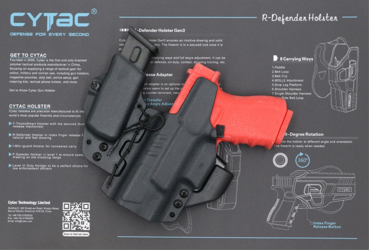 (ของแท้) ซองพกใน Cytac K-Master รุ่น G19/G17 (Gen 1-5)