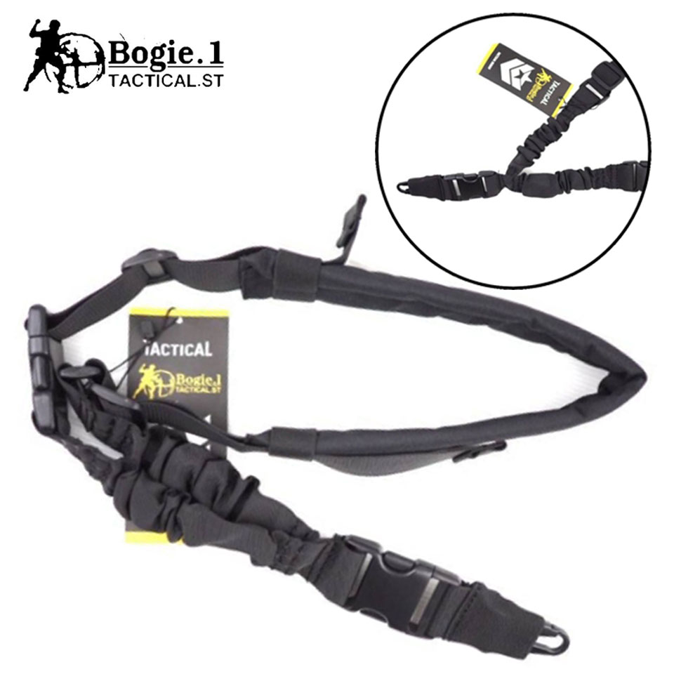 สายสะพายปืน ฟองน้ำรองบ่า Cordura มี 1 จุด กับ 2 จุด