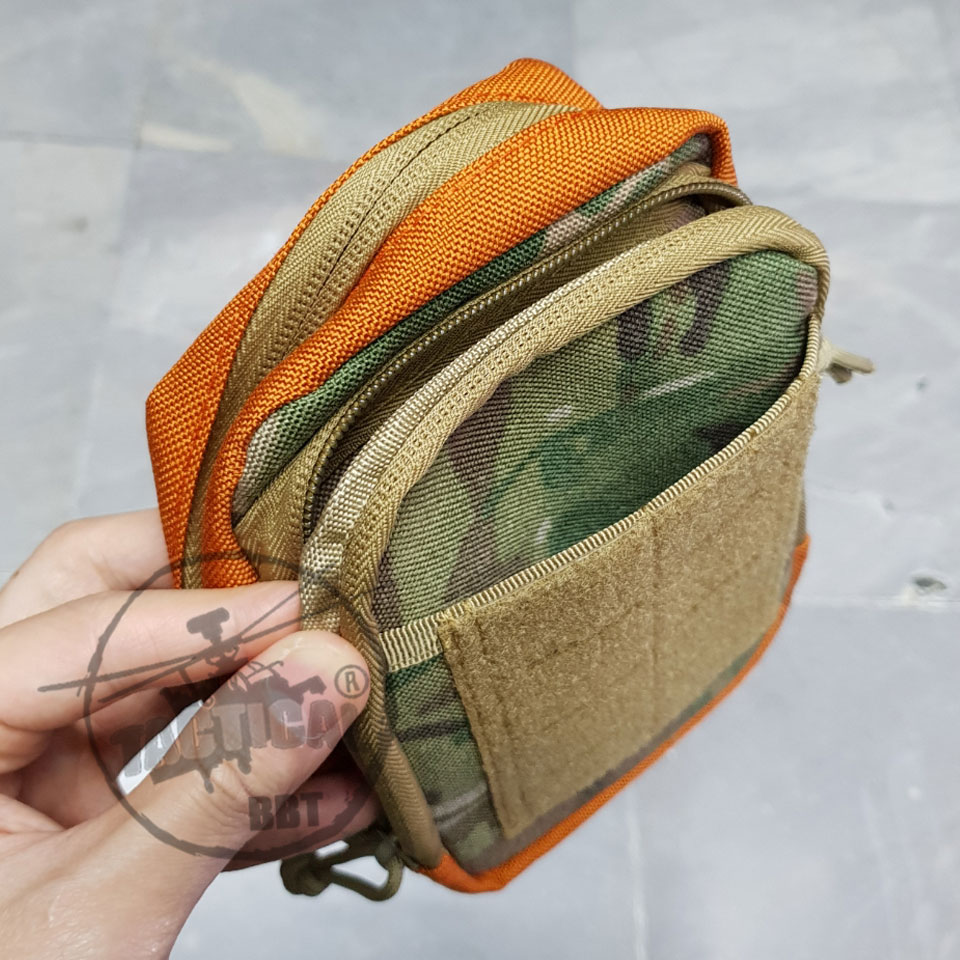 กระเป๋าสี่เหลี่ยม 2 ชั้น (Laser Cut) ผ้า 1000D