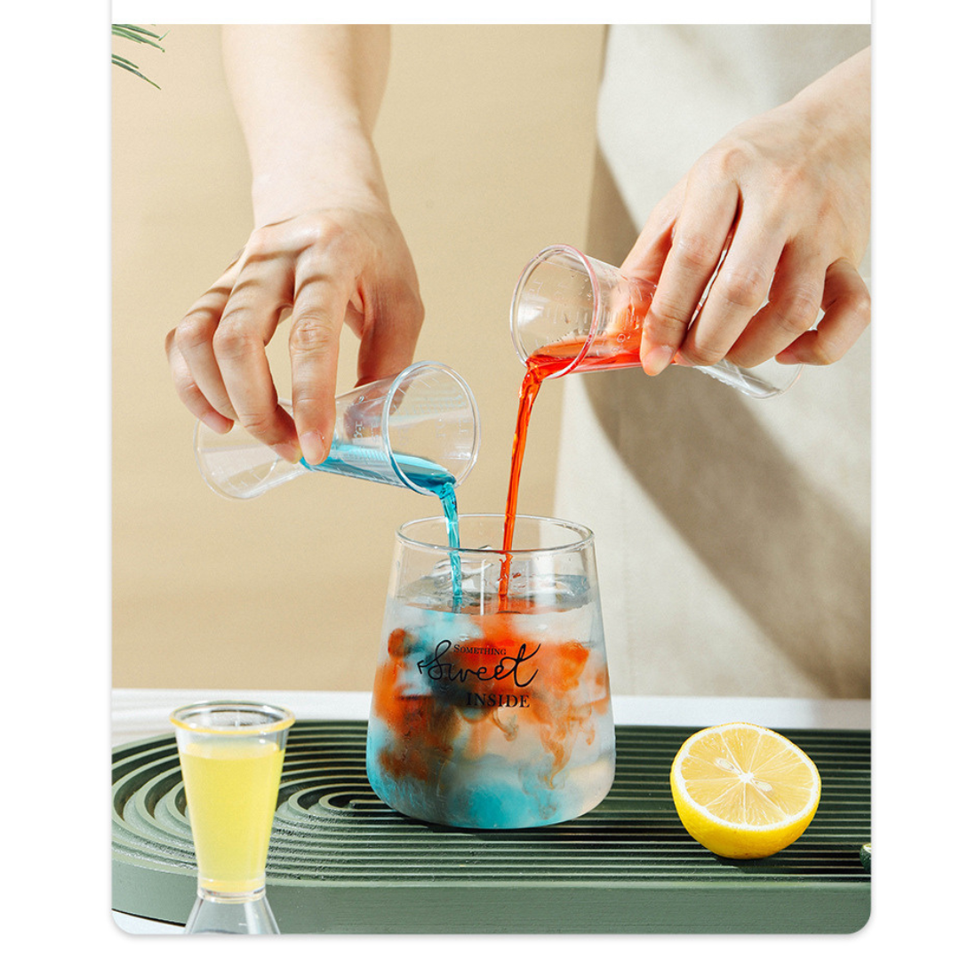 จิกเกอร์ที่ตวงเหล้าอุปกรณ์ตวงไวน อุปกรณ์สำหรับร้านชานม 20/40cc. รหัส 1452