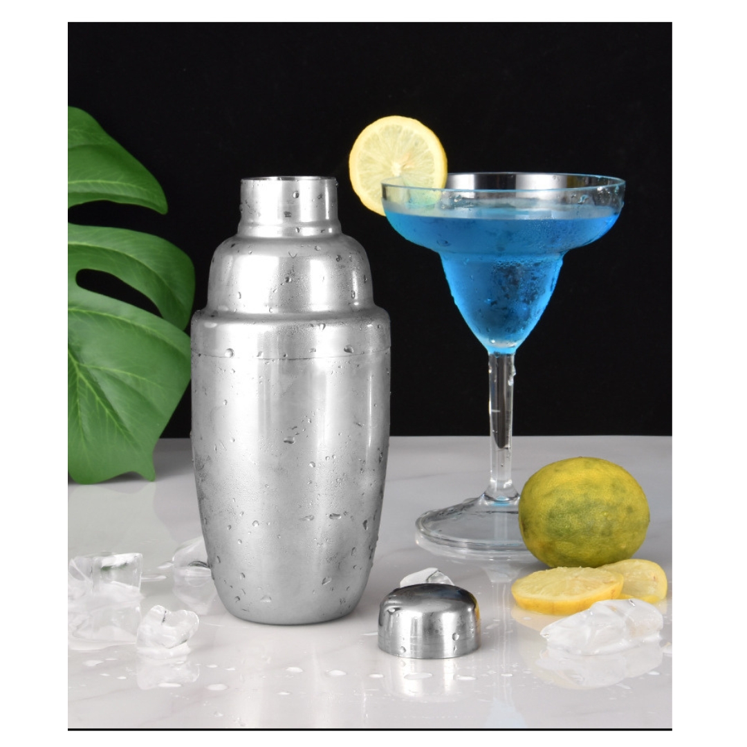 ถ้วยเชคเกอร์สแตนเลสทำค็อกเทล ขนาด 550 ML. รหัส 0445