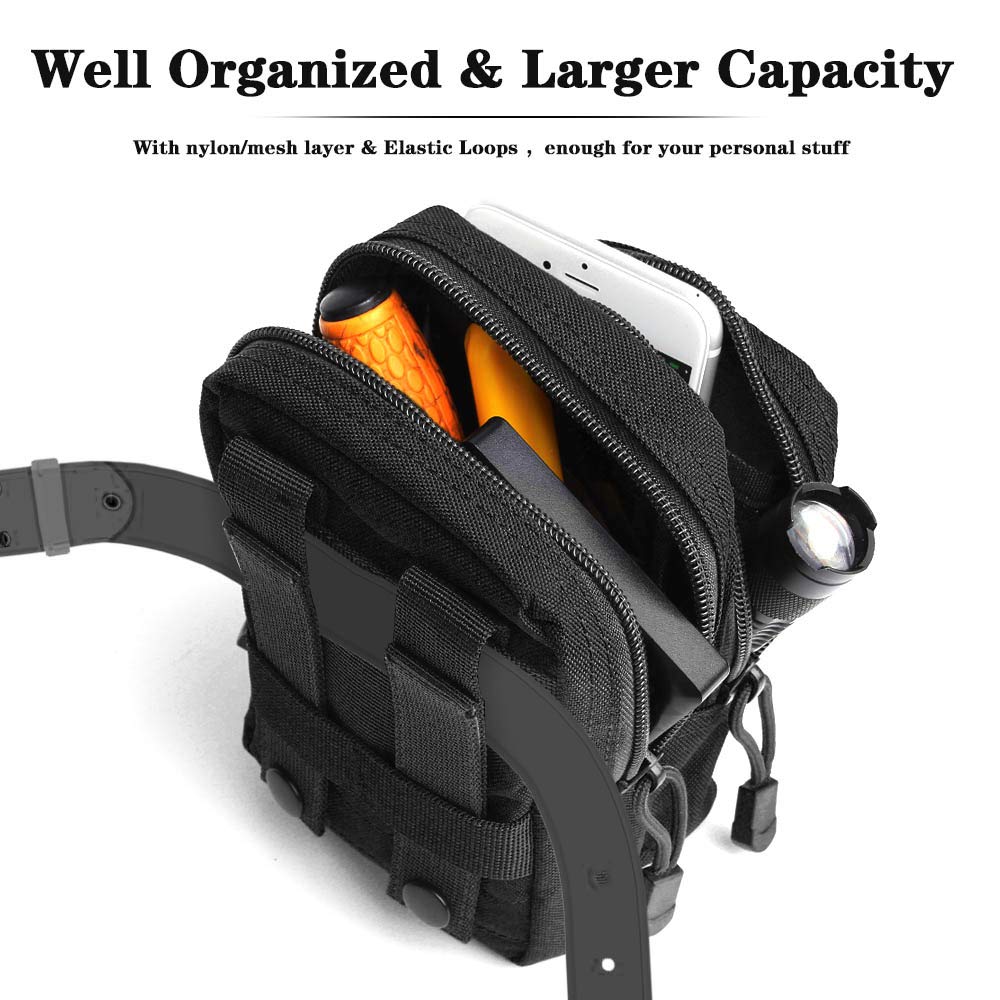 กระเป๋าสี่เหลี่ยม 2 ชั้น (103) ฝากระเป๋าตีนตุ๊กแก