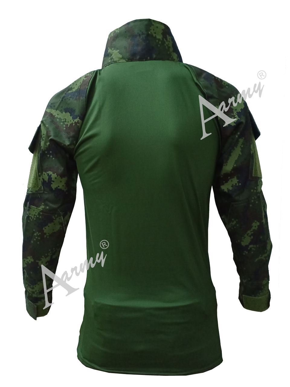 เสื้อ Combat Shirt ดิจิตอลทบ. กลางเขียว