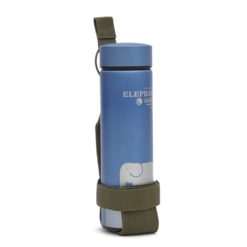 ซองผ้ากระดุม ใส่กระติกน้ำ